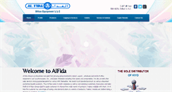 Desktop Screenshot of alfidagroup.com